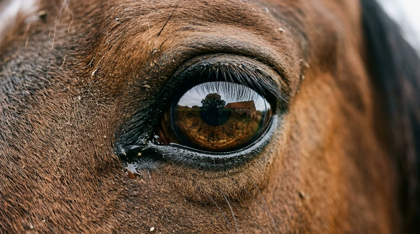 Un regard de cheval, Écurie du Laris, Montchenu