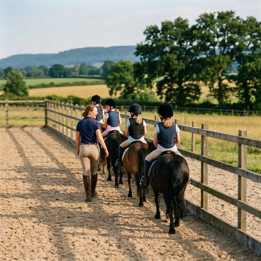 Cours de poney à Montchenu, Drôme